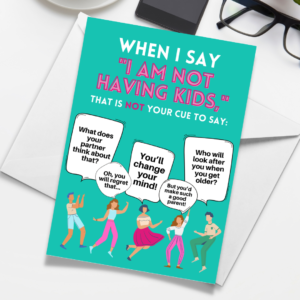 Postcard - Not Having Kids (Printed)